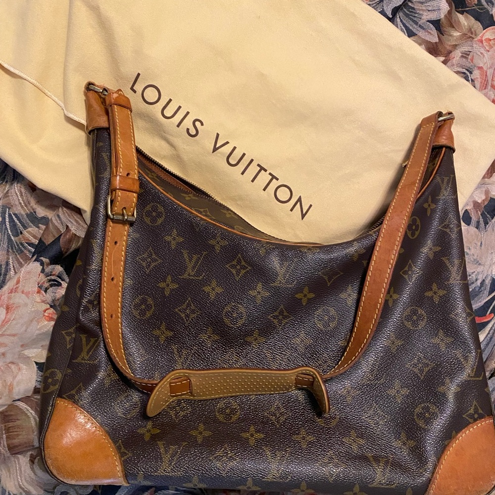 Louis Vuitton Monogram Brown and Tan Shoulder Bag